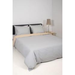 Σετ Παπλωματοθήκη Biokarpet HOME VIEW Lt Grey Beige