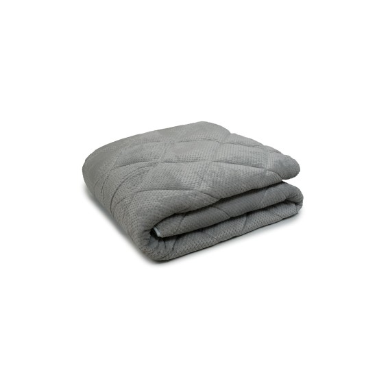 Κουβερτοπάπλωμα NAF NAF PREMIUM FURY BLANKET Light Grey