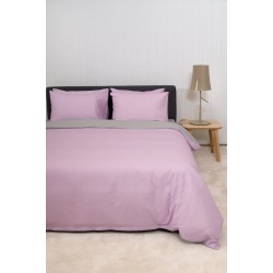 Set Duvet Cover Biokarpet HOME VIEW Lilac Lt Grey