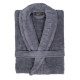Naf Naf Bonjour Bathrobes - Dk Grey Naf Naf Bonjour Bathrobes - Dk Grey