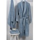 Naf Naf Bonjour Bathrobes - Ciel Naf Naf Bonjour Bathrobes - Ciel