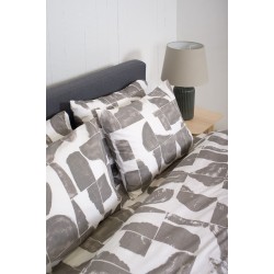 HOME Nordic 855 Malmo Grey Set Duvet Cover HOME Nordic 855 Malmo Grey Set Duvet Cover