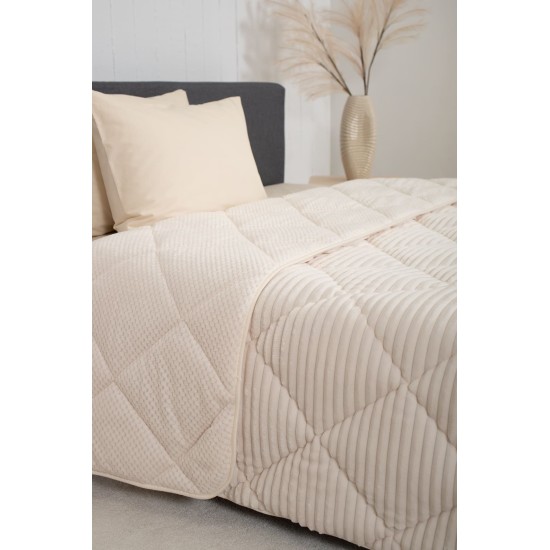 Κουβερτοπάπλωμα NAF NAF PREMIUM FURY BLANKET Cream