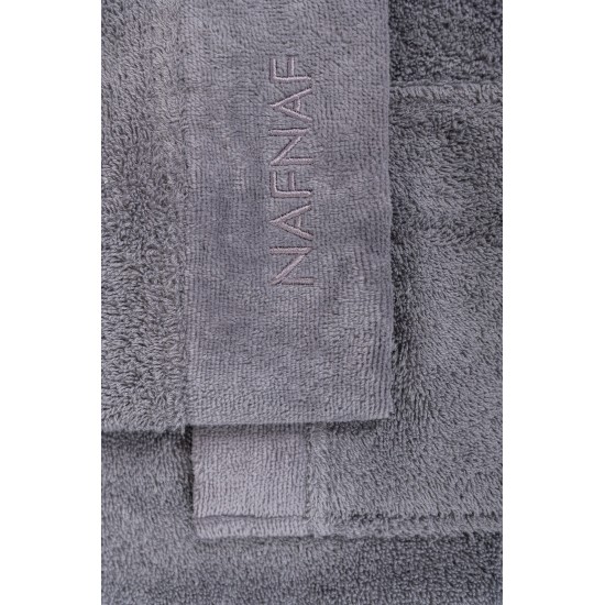 Naf Naf Bonjour Bathrobes - Dk Grey Naf Naf Bonjour Bathrobes - Dk Grey