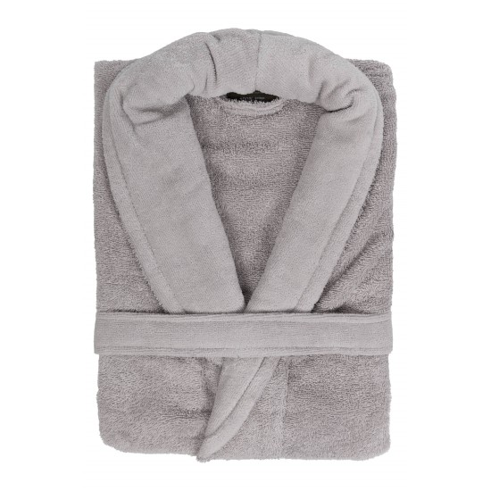 Naf Naf Bonjour Bathrobes - Lt Grey Naf Naf Bonjour Bathrobes - Lt Grey
