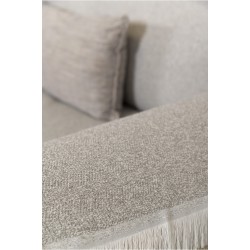 Naf Naf SOFA THROW Crown Pampa 5 Light Grey