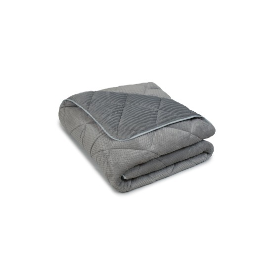 Κουβερτοπάπλωμα NAF NAF PREMIUM FURY BLANKET Light Grey