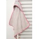 BIOKARPET Naf Naf Little Hearts 302 - Lila Baby bathrobe
