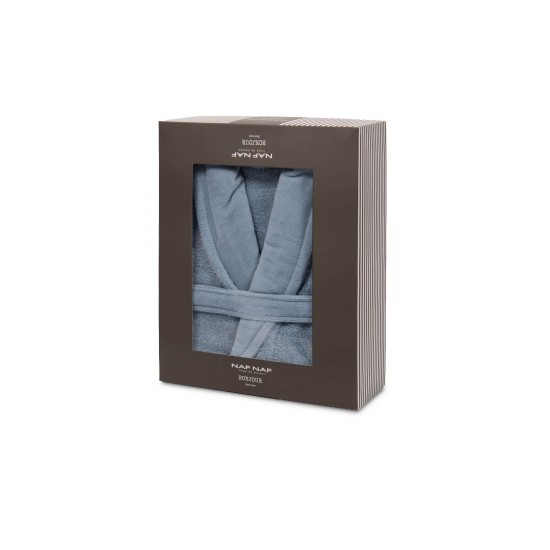 Naf Naf Bonjour Bathrobes - Ciel Naf Naf Bonjour Bathrobes - Ciel