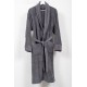 Naf Naf Bonjour Bathrobes - Dk Grey Naf Naf Bonjour Bathrobes - Dk Grey