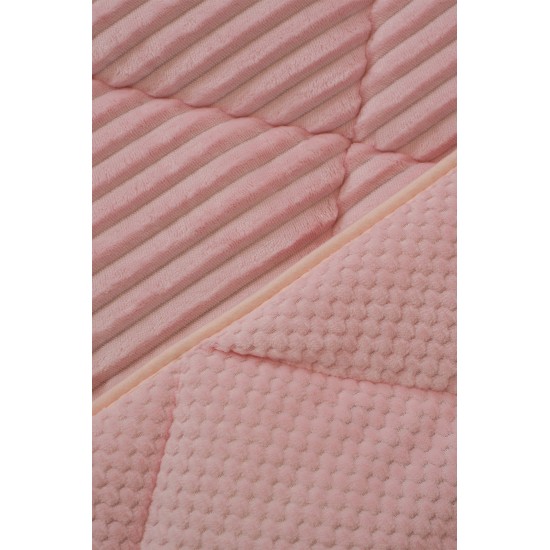 Κουβερτοπάπλωμα NAF NAF PREMIUM FURY BLANKET Light Pink