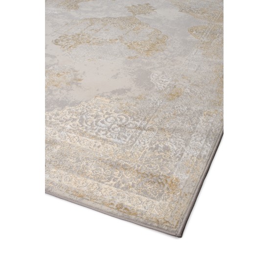 MODERN CARPET BIOKARPET Gossip 6341F SL Grey P Gold