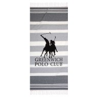GREENWICH POLO CLUB TOWEL-PAREO 80Χ170 3841 GRAY