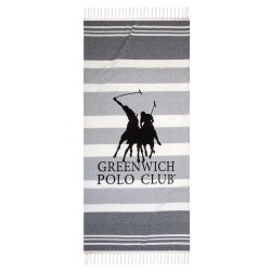 GREENWICH POLO CLUB TOWEL-PAREO 80Χ170 3841 GRAY