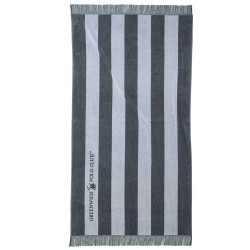 GREENWICH POLO CLUB BEACH TOWEL 90Χ170 3726 GRAY, WHITE GREENWICH POLO CLUB BEACH TOWEL 90Χ170 3726 GRAY, WHITE