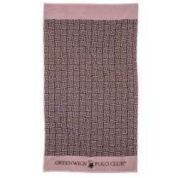 GREENWICH POLO CLUB BEACH TOWEL 90Χ170 3730 NUDE, BLACK GREENWICH POLO CLUB BEACH TOWEL 90Χ170 3730 NUDE, BLACK