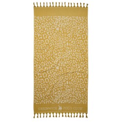 GREENWICH POLO CLUB TOWEL - PAREO 90Χ170 3793 GOLD, OCHER