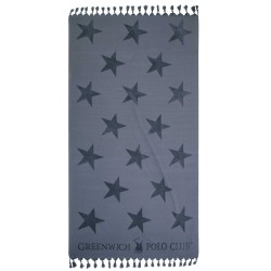 GREENWICH POLO CLUB BEACH TOWEL 90Χ170 3834 GREY GREENWICH POLO CLUB BEACH TOWEL 90Χ170 3834 GREY