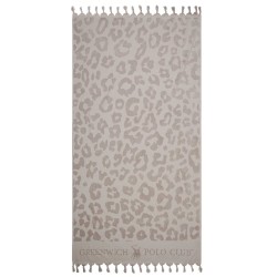 GREENWICH POLO CLUB BEACH TOWEL 90Χ170 3837 GREY GREENWICH POLO CLUB BEACH TOWEL 90Χ170 3837 GREY
