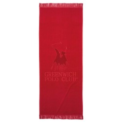 GREENWICH POLO CLUB BEACH TOWEL 90Χ190 3657 RED
