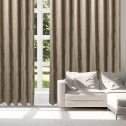 DAS HOME ΚΟΥΡΤΙΝΑ ΜΕ ΚΡΙΚΟΥΣ 140Χ270 2227 ΜΠΕΖ DAS HOME ΚΟΥΡΤΙΝΑ ΜΕ ΚΡΙΚΟΥΣ 140Χ270 2227 ΜΠΕΖ