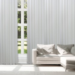 DAS HOME CURTAIN WITH RINGS 300Χ265 2220 WHITE DAS HOME CURTAIN WITH RINGS 300Χ265 2220 WHITE