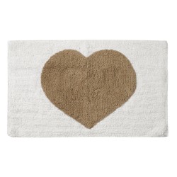 DAS HOME BATHROOM MAT 50Χ80 0677 OFF WHITE, BEIGE