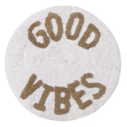 DAS HOME BATHROOM MAT Φ.60 0679 OFF WHITE, BEIGE