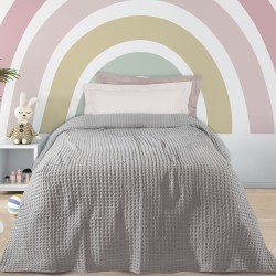 DAS KIDS ΚΟΥΒΕΡΤΑ ΠΙΚΕ 160X220 1202 ΓΚΡΙ DAS KIDS ΚΟΥΒΕΡΤΑ ΠΙΚΕ 160X220 1202 ΓΚΡΙ