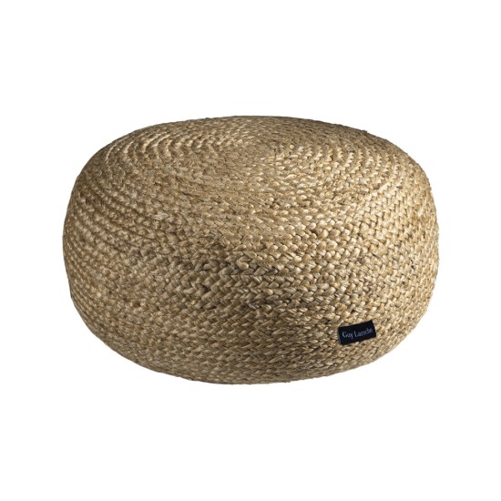 GUY LAROCHE POFT SEAT OTTOMAN NATURAL 50X50X25 GUY LAROCHE POFT SEAT OTTOMAN NATURAL 50X50X25