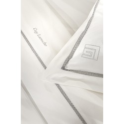 GUY LAROCHE SHEETS BLEND SILVER-IVORY 270X280 SET 4 PCS