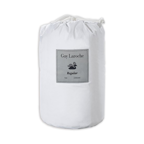 GUY LAROCHE ΠΆΠΛΩΜΑ ΥΠΈΡΔΙΠΛΟ 220X240 NEW REGULAR ΛΕΥΚΌ GUY LAROCHE ΠΆΠΛΩΜΑ ΥΠΈΡΔΙΠΛΟ 220X240 NEW REGULAR ΛΕΥΚΌ