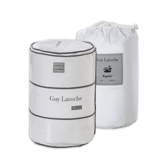 GUY LAROCHE DUVET SINGLE FEATHER  220X240 REGULAR & FINE 1 + 1 GIFT