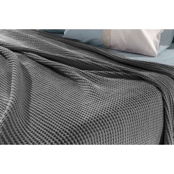 GUY LAROCHE ΚΟΥΒΕΡΤΑ ΠΙΚΕ ETERNITY ANTHRACITE 230X240 GUY LAROCHE ΚΟΥΒΕΡΤΑ ΠΙΚΕ ETERNITY ANTHRACITE 230X240