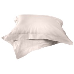 GUY LAROCHE SET PILLOW CASES SILKY NATURAL  52Χ72 OXFORD  