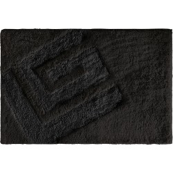 GUY LAROCHE BATHROOM MAT TRIVIA BLACK 40X60
