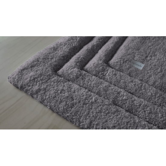 GUY LAROCHE BATHROOM MAT LINEA TITANIUM 55X85