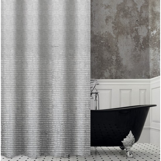 GUY LAROCHE SHOWER CURTAIN NOA GREY 180X190