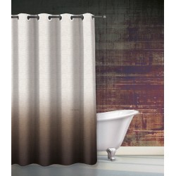 GUY LAROCHE SHOWER CURTAIN MYKONOS WENGE 180X190 GUY LAROCHE SHOWER CURTAIN MYKONOS WENGE 180X190
