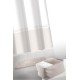 GUY LAROCHE CURTAIN WITH RINGS, MAT & COSMETIC BASKET MIAMI AMMOS SET 4PCS.