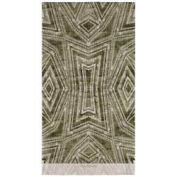 GUY LAROCHE BEACH TOWEL VELOUR PRINTED 2203 KHAHI 100X180