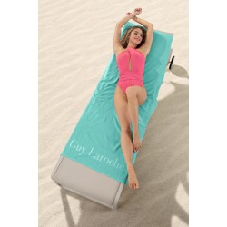 GUY LAROCHE BEACH TOWEL OCEANO AQUA 80X170