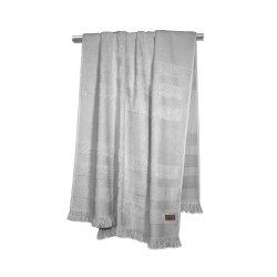 GUY LAROCHE BEACH TOWEL LAGOON SILVER 90X180