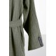 GUY LAROCHE BATHROBE SUPREME KHAKI & COSMETIC POUCH