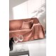 GUY LAROCHE SOFA THROW BALANCE SALMON FOUR SEAT 170Χ350