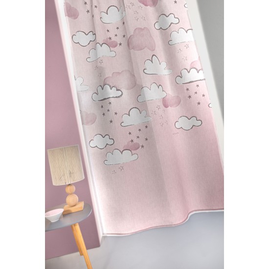 GUY LAROCHE CURTAIN CLOUDY PINKY 145Χ270