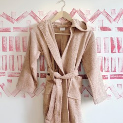 ADULT BATHROBE LIBERTY BEIGE ADULT BATHROBE LIBERTY BEIGE