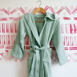 BATHROBE LIBERTY AQUA XLARGE BATHROBE LIBERTY AQUA XLARGE