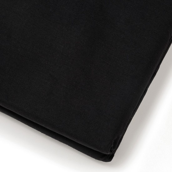 SHEET QUEEN SIZE WITH RUBBER  160X200 URBAN LINE BLACK