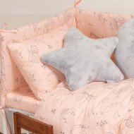 MELINEN INDIVIDUAL SHEET BASKET HAPPY PINK BABY LINE